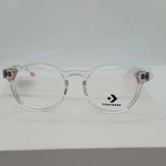 NWT YOUTH CONVERSE EYEGLASS FRAMES CV5023YG crystal clear - Picture 2 of 5
